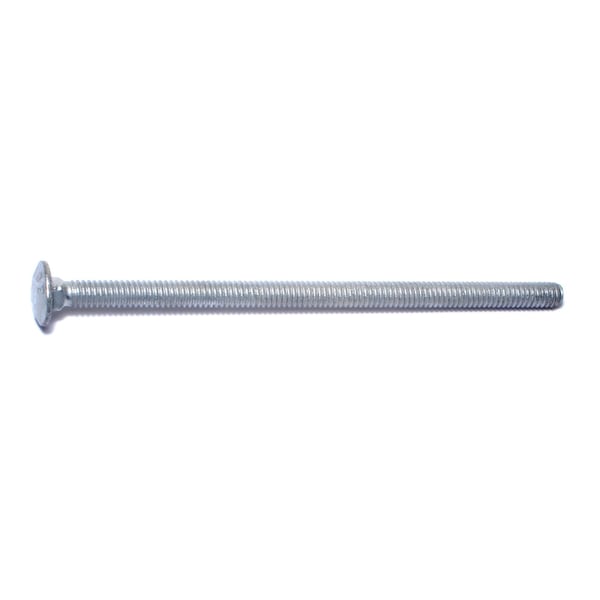 Midwest Fastener Carriage Bolt, Square Neck, 20 (Coarse), 5 in L, Steel, Hot Dipped Galvanized, 100 PK 05483 - main